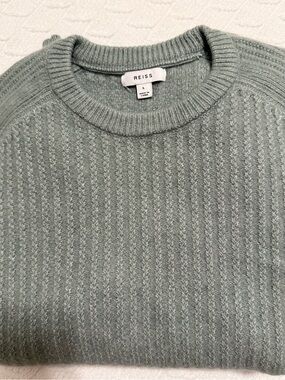 Reiss Men's Crewneck Sweater in Sage